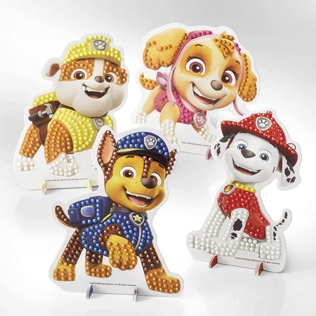 Set di pittura creativa a diamante Paw Patrol, Puppy Patrol, Totum