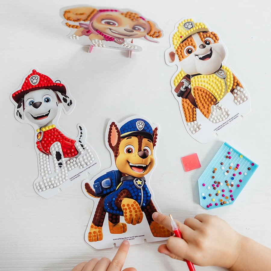 Set di pittura creativa a diamante Paw Patrol, Puppy Patrol, Totum