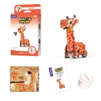3D Puzzle with sounds - Giraffe, Build 'n' Sound