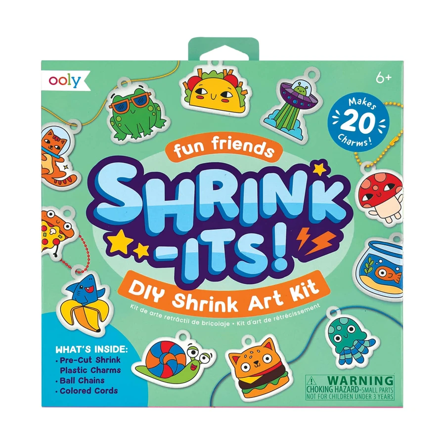 Set artistic DYI - Shrink-Its! - creaza brelocuri prin micsorare - Fun Friends