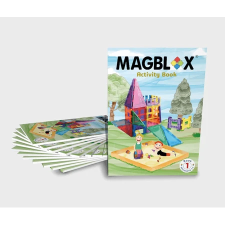 Activity Book für Magnetbaukästen