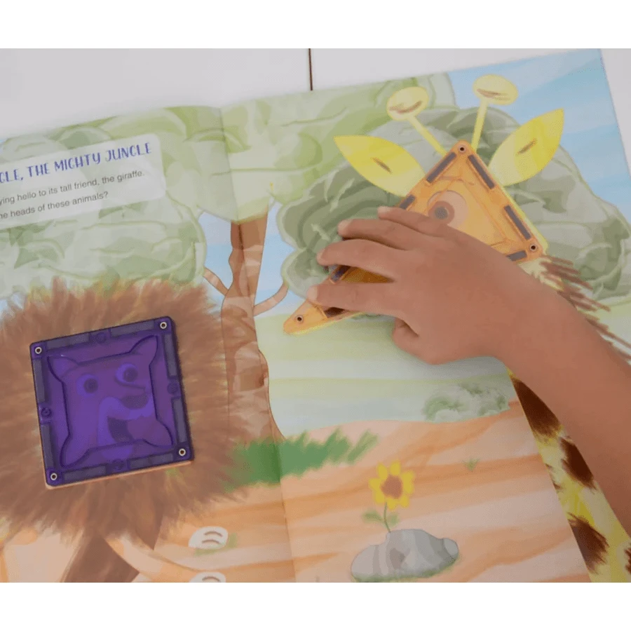 Activity Book für Magnetbaukästen
