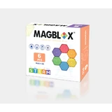 Magblox magnetic set - 6 hexagonal magnetic pieces for construction