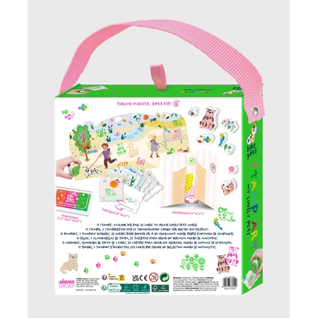 Set di francobolli portatili Haku Yoka - I miei amati animali domestici