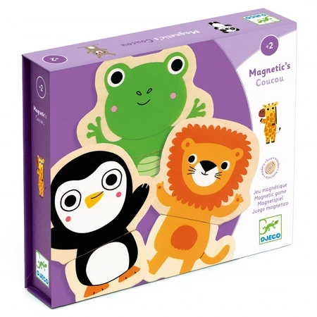 Djeco Magnetisch spel Dieren - vriendelijk
