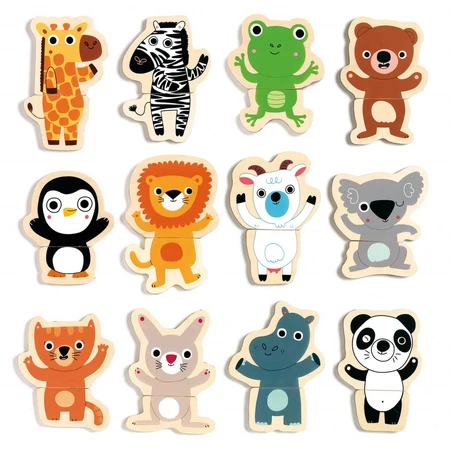 Djeco Magnetisch spel Dieren - vriendelijk