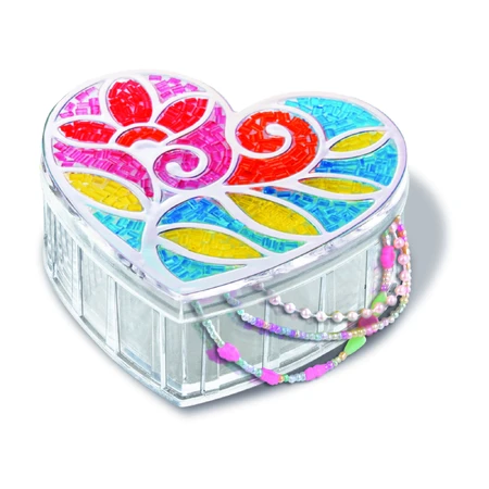 Mini set creativ - Cutiuta cu margele, LittleCraft