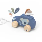 Speedy Monkey houten trekauto