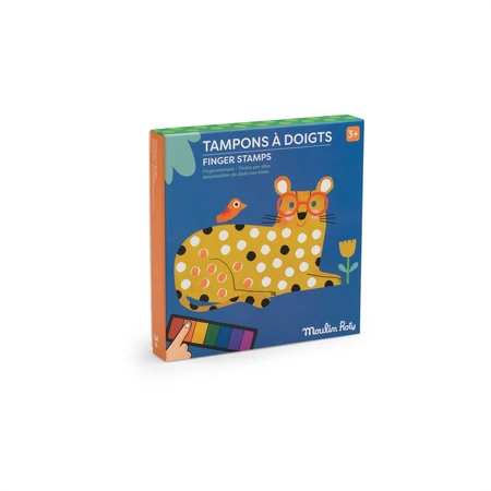 Juego de estampación creativa con los dedos, Moulin Roty