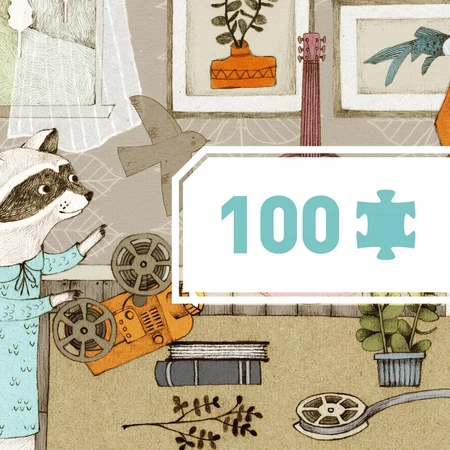 Puzzle Djeco Cinematograf, 100 pièces
