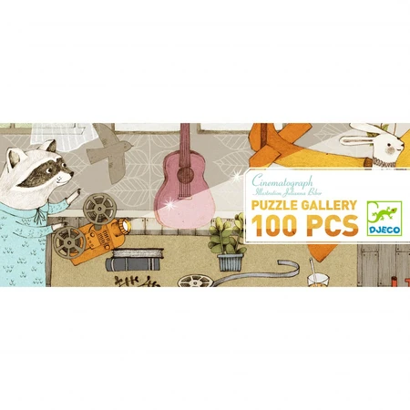 Puzzle Djeco Cinematograf, 100 pièces
