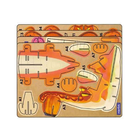 3D Sound Puzzle - Brachiosaurus, Build 'n' Sound