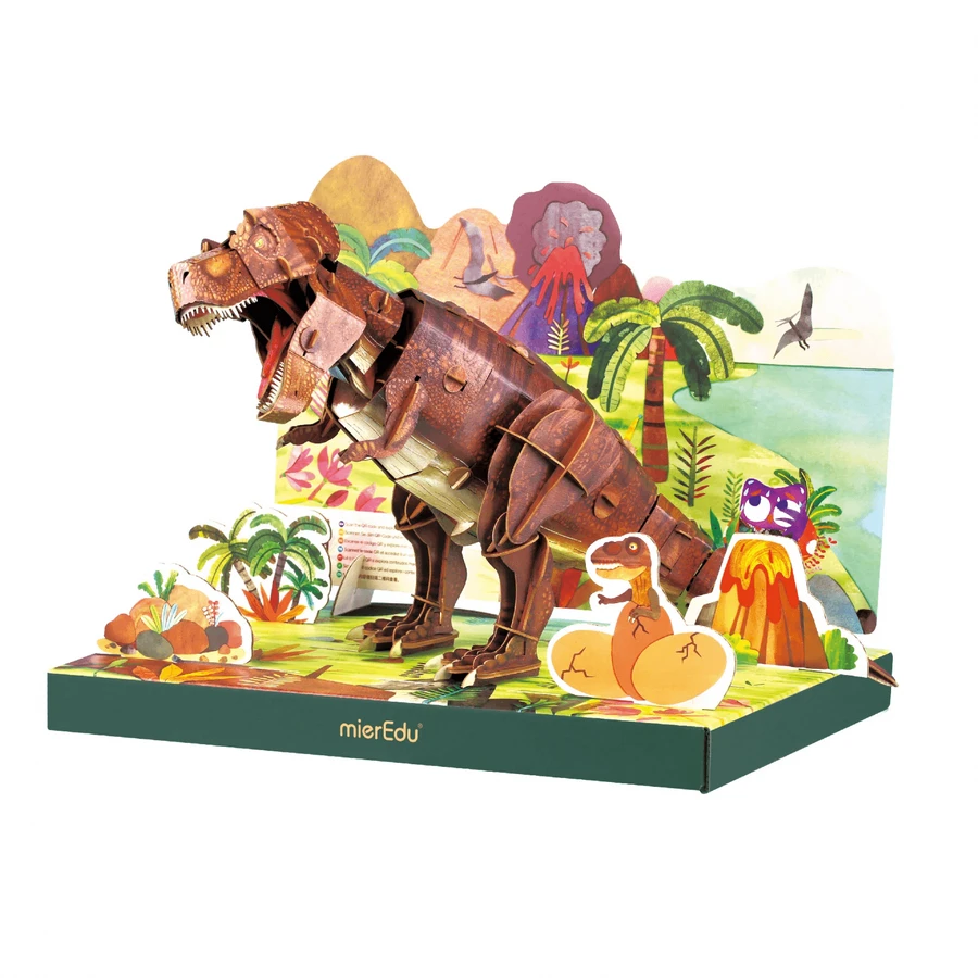 Regulowane puzzle 3D - TYRANNOSAURUS REX (deluxe): ceny i cechy