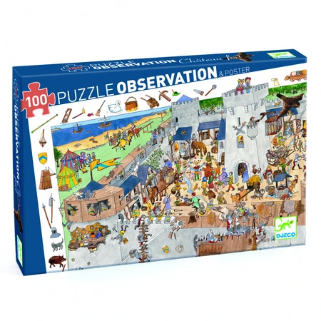 Puzzle d'observation Djeco Fortareata