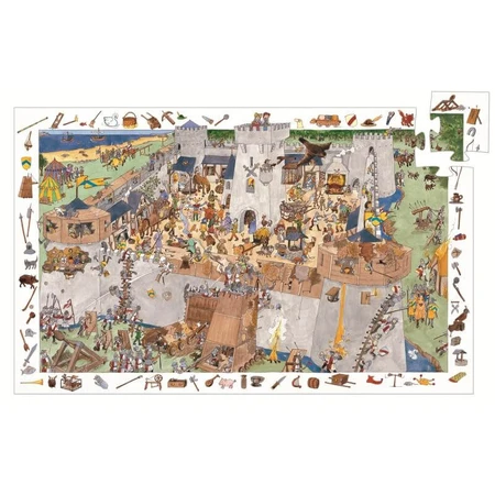 Puzzle d'observation Djeco Fortareata
