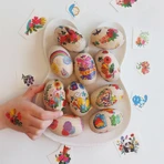 Djeco Tattoos Fleurs colorées