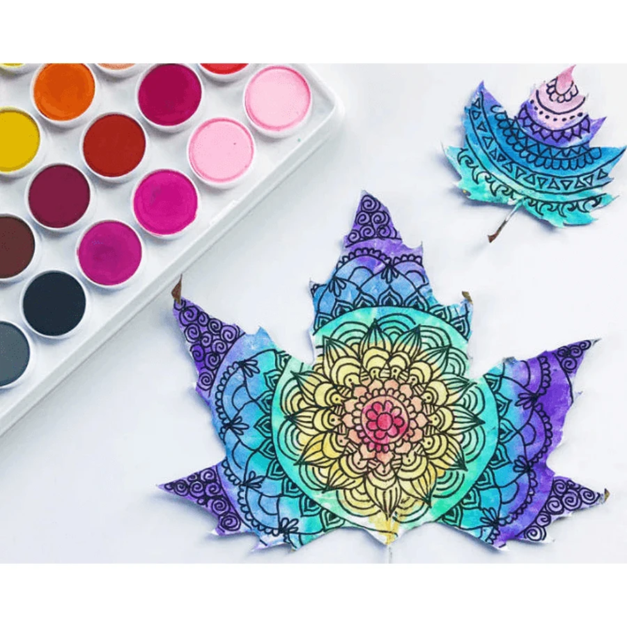 Lil' Paint uitwasbare waterverf, 36 kleuren