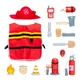 Brandweerman rollenspel set, UMU Toys