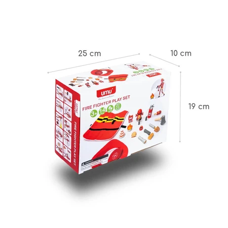 Brandweerman rollenspel set, UMU Toys