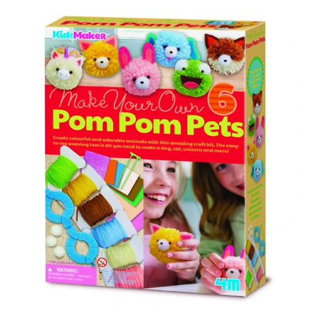 Zestaw kreatywny DIY - Zwierzątka z pomponami: ceny i cechy