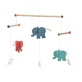 Elephants, Wooden mobile decoration, Egmont