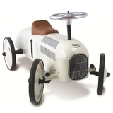 Metalowy samochodzik Ride-On Vintage - biały/kremowy - Vilac