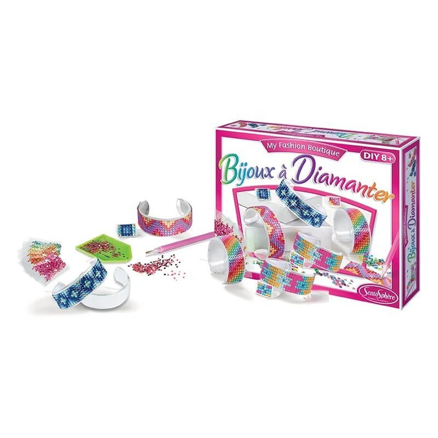 Kit creativo - Gioielli con strass - Sentosphere