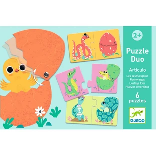 Puzzle duo Djeco, Din or