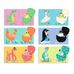 Puzzle-Duo Djeco, Din oder