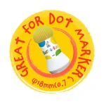 Tarjeta para colorear Dots4Fun - Axolotl