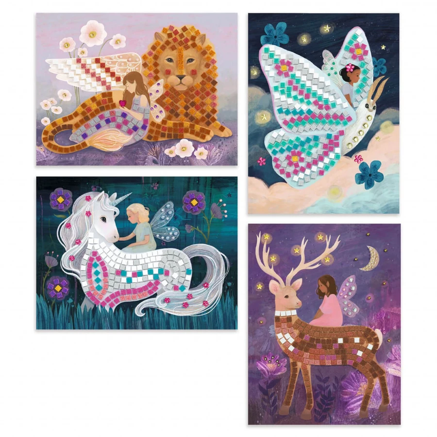 Mosaico Unicorno incantato, Djeco