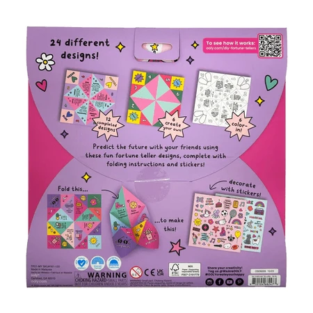 The Child's Play - Solnita, creatieve doe-het-zelf-set - 24 patronen, Fortune Teller