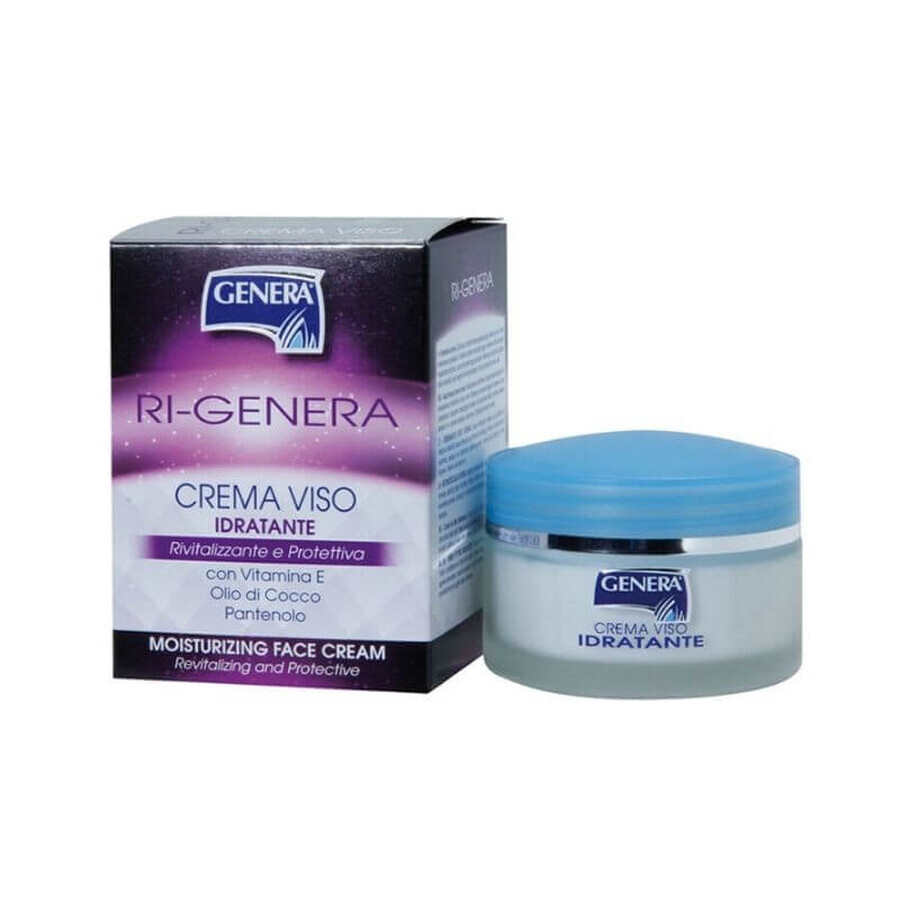 Genera Crema de fata hidratanta de zi cu Q10, apa trandafiri si unt shea 50ml -281218 RO