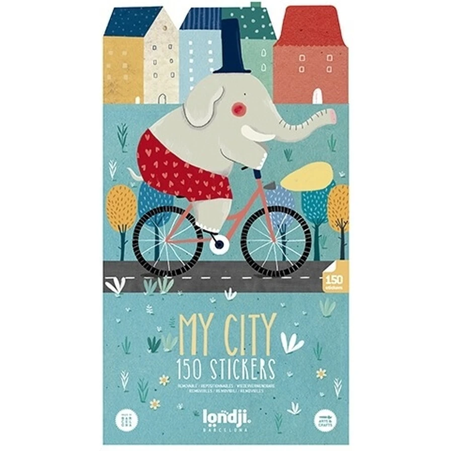 Set di adesivi riposizionabili Londji, Urban