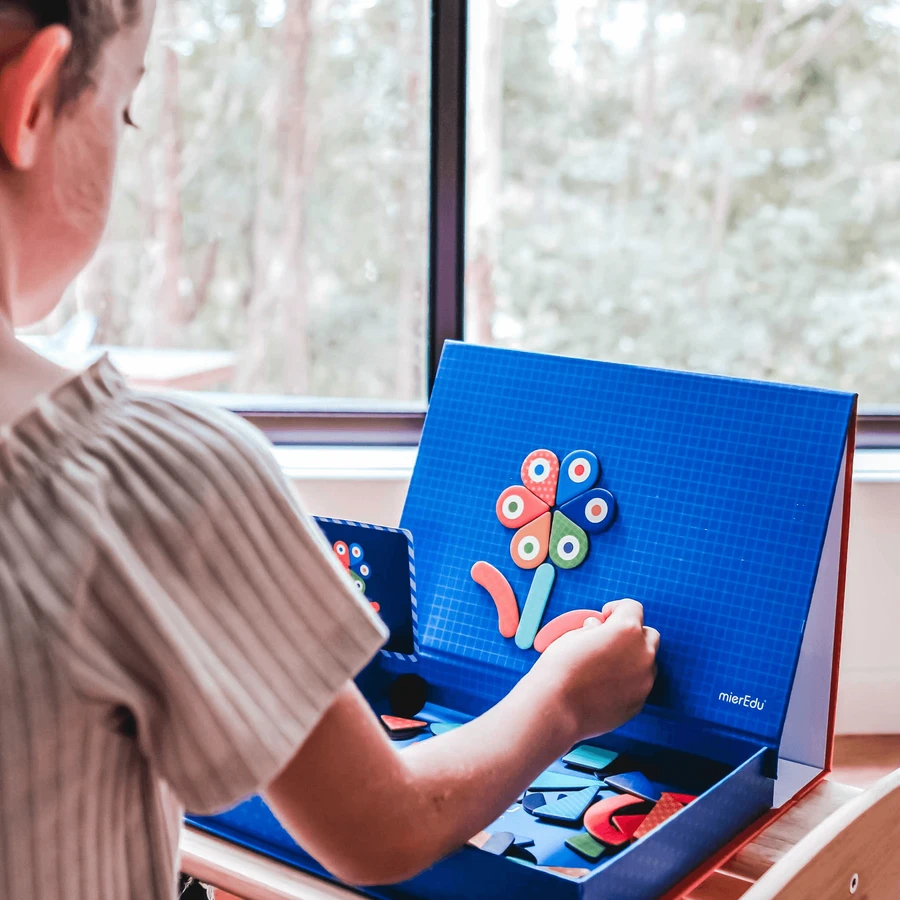 Jeu de puzzle magnétique - Formes
