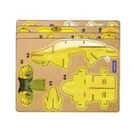 3D Sound Puzzle - Stegosaurus, Build 'n' Sound
