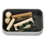 Logic game IQ release ring in metal box-2