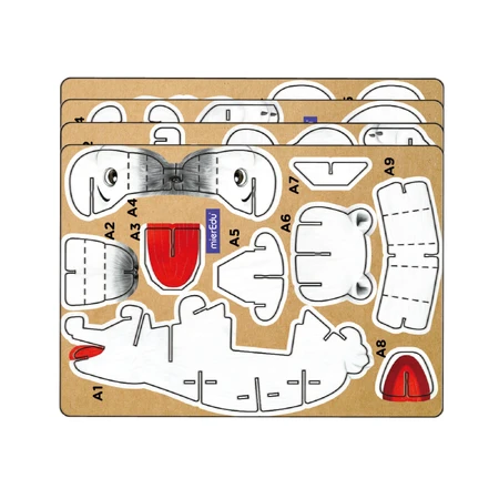 3D puzzle with sounds - Polar Bear, Build 'n' Sound