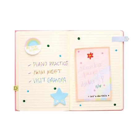 Set zelfklevende indexen en notities - Curcubee pastel