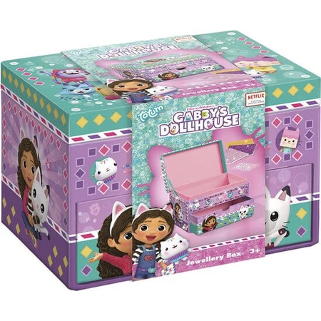 Set creativo fai da te Decora il tuo portagioie Gabby's Dollhouse