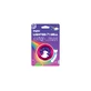 Campanello per bicicletta con luci LED multicolori, rosa