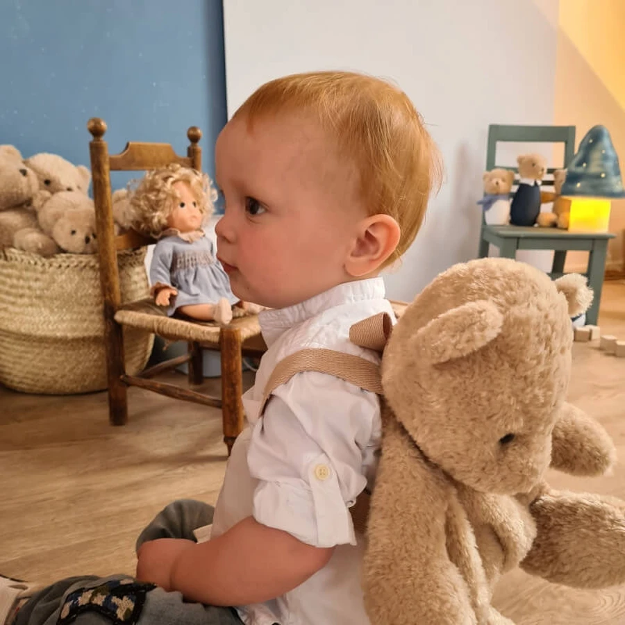 Plecak miś Morris, Egmont Toys: ceny i cechy