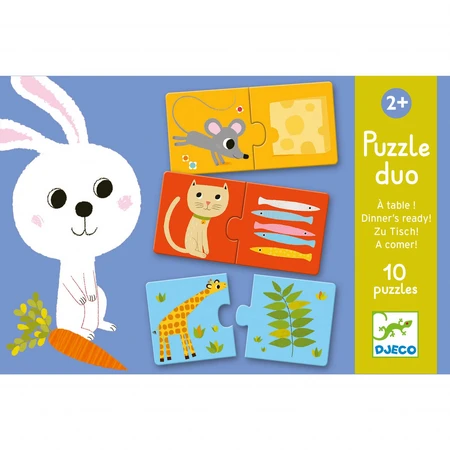 Puzzle-Duo Djeco La masa