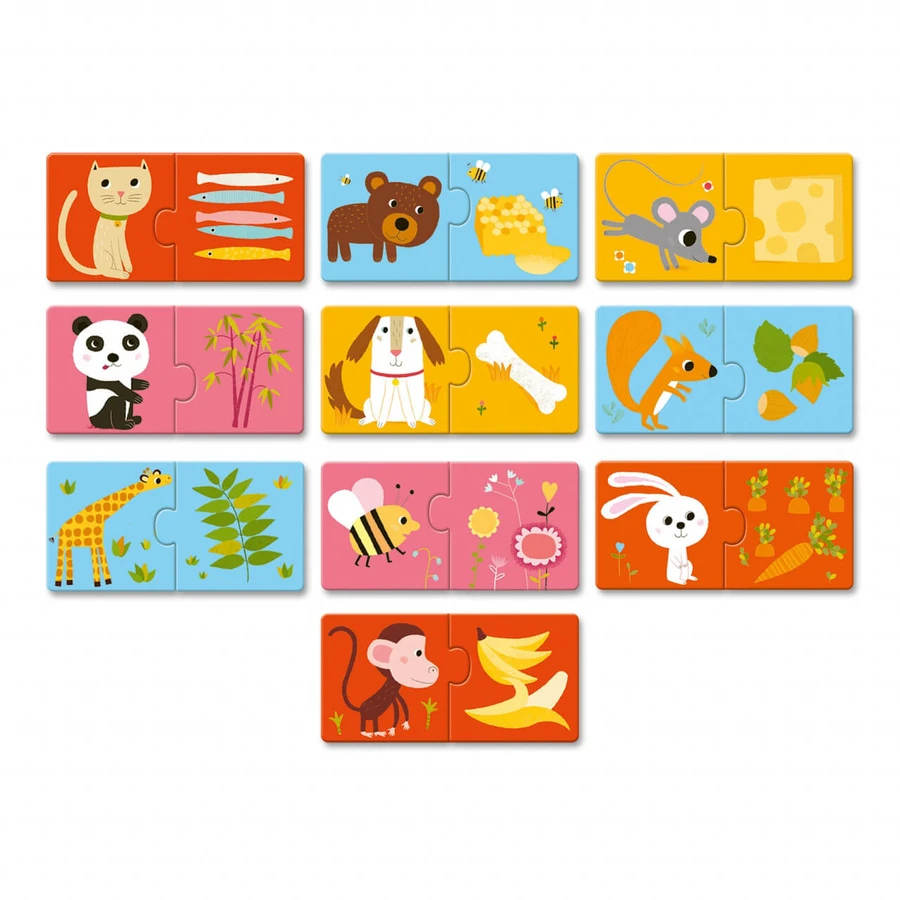 Puzzle-Duo Djeco La masa