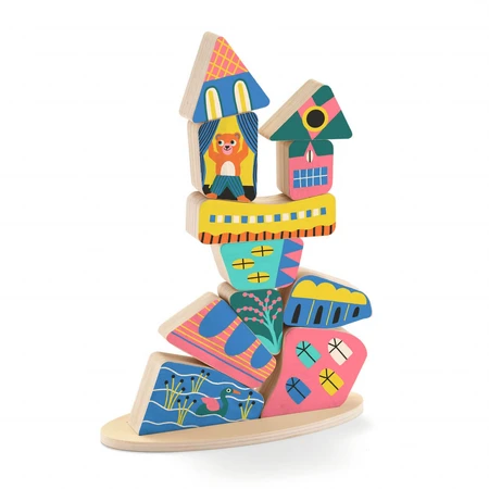 Juego de construcción y equilibrio Ze Stakaboom, Djeco