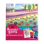Set artistic cu acuarele DIY - Scenic Hues - Flori și grădini