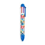 Pix multicolor cu 6 culori si mecanism retractabil Monstruleti