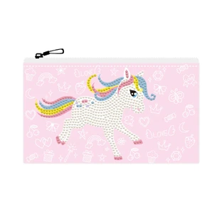 Set creativo DYI - Portafoglio unicorno, pittura di diamanti