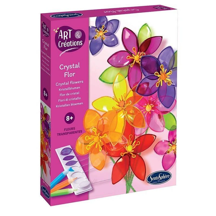 Kit creativo, Fiori di cristallo