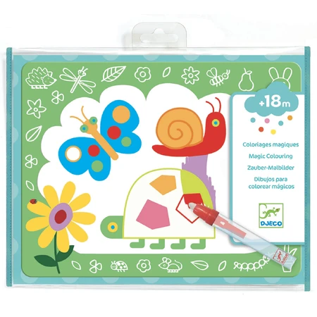 Djeco water painting set, First drawings